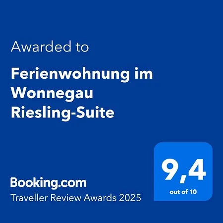 Apartment Im Wonnegau Riesling-suite